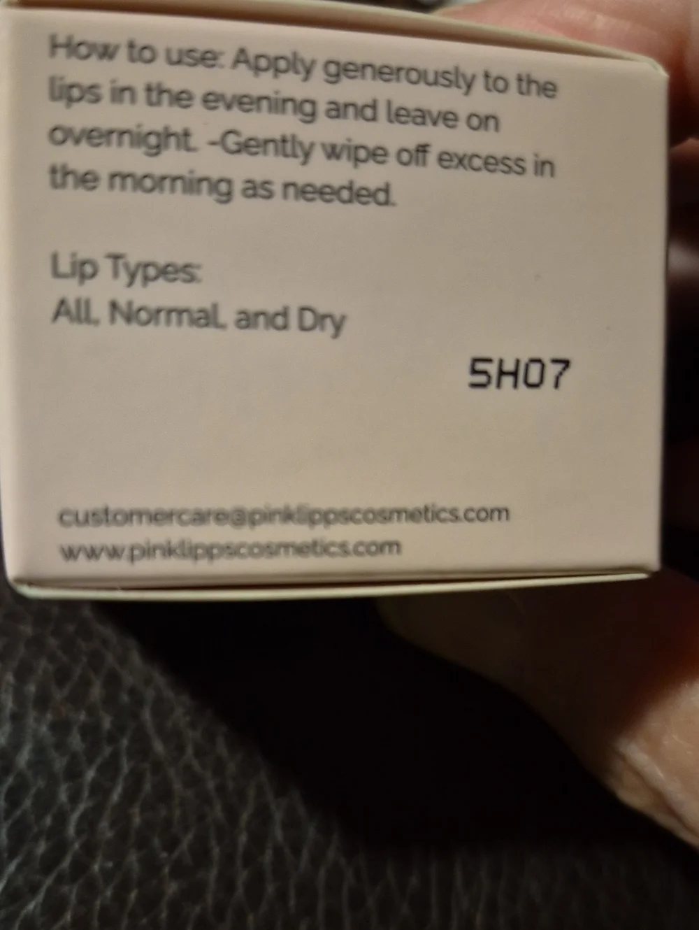 Pinklipps Cherry Lip Sleeping Mask – Hydrating Pink Overnight Treatment